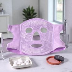 LIVEFY Mask dvostranska gelna maska za obraz, vijolična