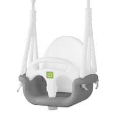 shumee Ricokids 3-v-1 gugalnica z vedrom, siva in bela