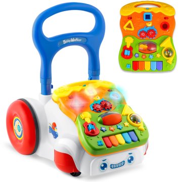 shumee Izobraževalna hojica z glasbo 2 v 1 RK-744 Ricokids bela