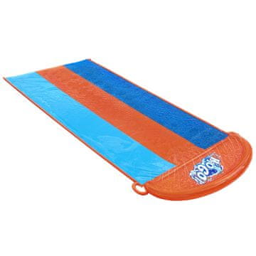 shumee Vodni tobogan za 3 osebe 488 cm Bestway 52329