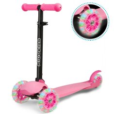 shumee Ricokids Loco trikolesni skuter - roza