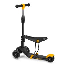 shumee Ricokids Cubi trikolesni skuter - črno-oranžen