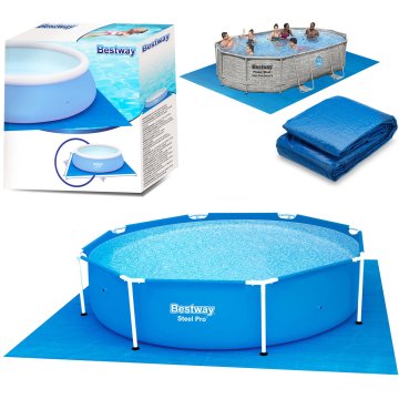 shumee Podloga za bazen - 396 x 396 cm Bestway 58002