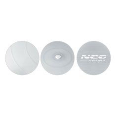 shumee Vadbena žoga 65 cm NS-951 srebrna