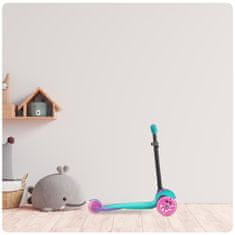 shumee Ricokids Loco trikolesni skuter - turkizno roza