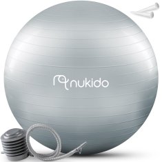 shumee Aerobna žoga za nosečnice 65 cm NS-951 siva