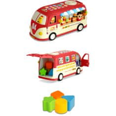 shumee Izobraževalna igrača RK-741 Ricokids avtobus rdeča
