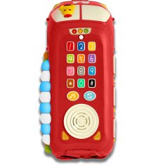shumee Izobraževalna igrača RK-741 Ricokids avtobus rdeča