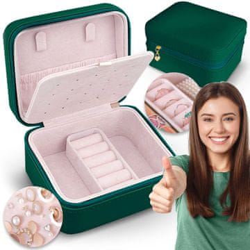 shumee Škatla za nakit MS-702 Massido - zelena