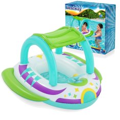 shumee Ponton za plažo s streho 107 x 112 cm Bestway 34149