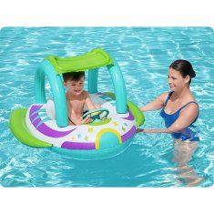 shumee Ponton za plažo s streho 107 x 112 cm Bestway 34149