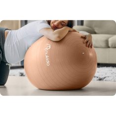 shumee Aerobna žoga za nosečnice 65 cm NS-951 bež