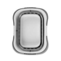 shumee Zložljiva košara za perilo z ročaji MS-680 Massido