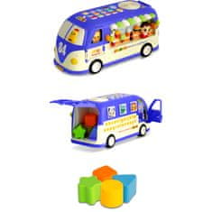 shumee Izobraževalna igrača RK-741 Ricokids avtobus modre barve