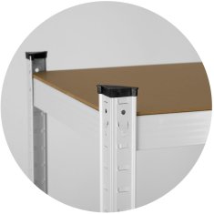 shumee Kovinski regal za shranjevanje 150 x 75 x 30 Humberg 4841