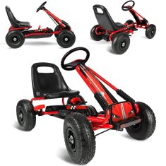 shumee Otroški pedalni gokart RK-594 rdeč