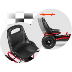 shumee Otroški pedalni gokart RK-594 rdeč