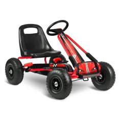 shumee Otroški pedalni gokart RK-594 rdeč