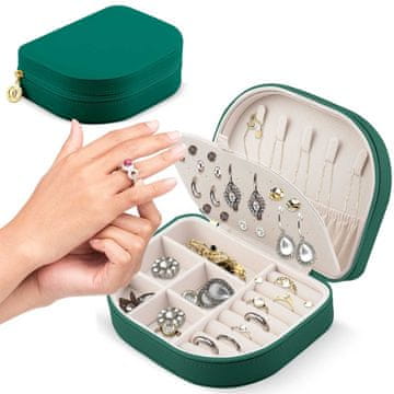 shumee Škatla za nakit Massido MS-707 - zelena