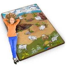 shumee Ricokids RK-344 penasta podloga za barvanje, zvita, 120 x 90 x 0,3 cm