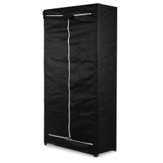 shumee Zaščitni pokrov za polico 180 x 90 x 40 cm črne barve