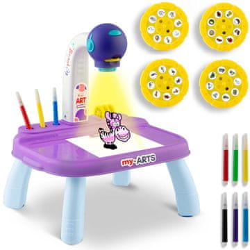 Ricokids Ricokids 773700 Projektor za risanje - vijoličen