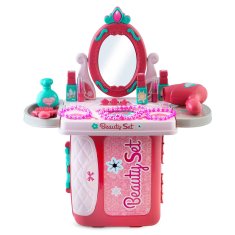shumee Toaletna mizica s kovčkom za deklice z ogledalom Ricokids 773300