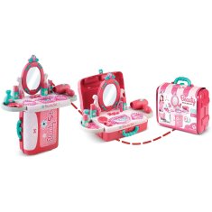 shumee Toaletna mizica s kovčkom za deklice z ogledalom Ricokids 773300