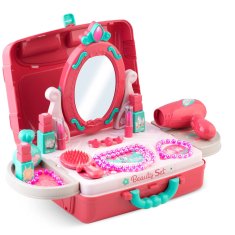 shumee Toaletna mizica s kovčkom za deklice z ogledalom Ricokids 773300