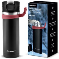 shumee Vakuumski termos 450 ml BD-783 črne barve