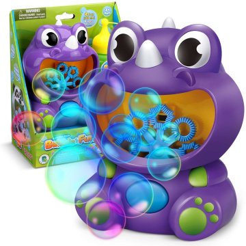 shumee Ricokids RK-900 Vijolični stroj za mehurčke z dinozavrom