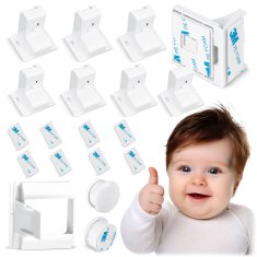 shumee Ricokids 798010 magnetna ključavnica za omarice, 8 kosov.