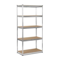 shumee Kovinsko stojalo za shranjevanje 183 x 90 x 45 cm Humberg HR-700 srebrno
