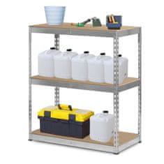 shumee Kovinsko stojalo za shranjevanje 183 x 90 x 45 cm Humberg HR-700 srebrno