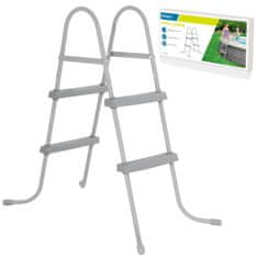 shumee Kovinska lestev za bazene 84 cm Bestway 58430