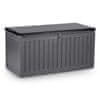 shumee Vrtni zaboj 109 x 51 x 55 cm 270 litrov siv