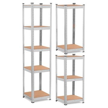 shumee Kovinski regal za shranjevanje 180 x 40 x 40 Humberg 4819
