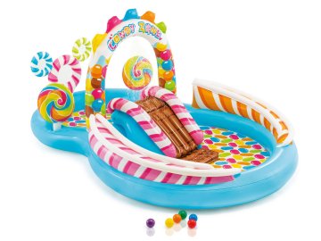 shumee Napihljivo igrišče Candy 295 x 191 x 130 cm INTEX 57149