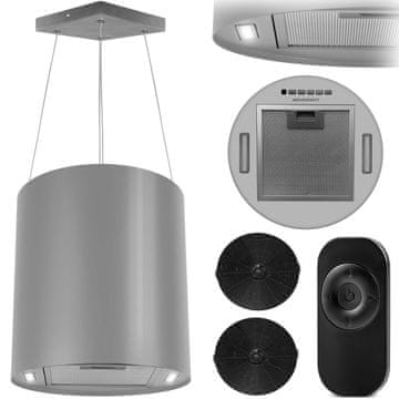 shumee Stenska kuhinjska napa 35 cm iz nerjavečega jekla BT-226