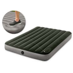 shumee Napihljiva vzmetnica 191x137x25 cm z vgrajeno nožno tlačilko INTEX 64762