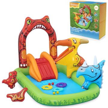 shumee Napihljivo igrišče Jurski vrt 241 x 140 x 137 cm Bestway 53160