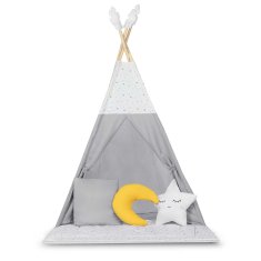 shumee NK-406 Nukido otroški šotor tipi - svetlo siv