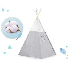 shumee NK-406 Nukido otroški šotor tipi - svetlo siv