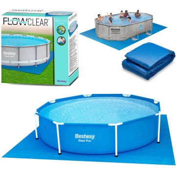 shumee Podloga za bazen - 488 x 488 cm Bestway 58003