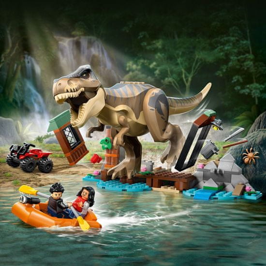  Lego  Jurassic World 76975 Rečni pobeg pred tiranozavrom