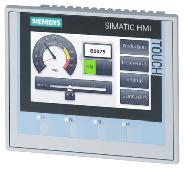 Siemens SIMATIC 6AV2124-2DC01-0AX0 KTP400 Comfort Panel 4"