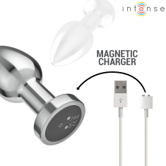 Intense VIBRACIJSKI ANALNI ČEP Intense Metal Medium