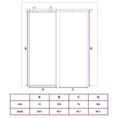 Vidaxl Drsna vrata črna 76x205 cm ESG steklo in aluminij