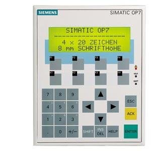 Siemens SIMATIC 6AV3607-1JC20-0AX1 Operator panel OP7