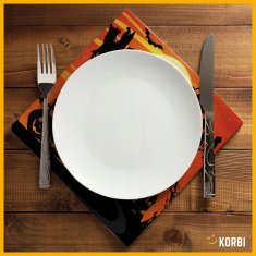 Korbi Serviete za Halloween – okrasni element za mizo na tematsko zabavo